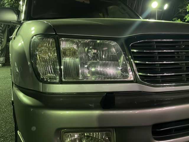 トヨタ ランドクルーザー VX－LTD 京都府 1999(平11)年 10.3万km ウォームシルバーM メーカーOPナビ/・CD/AM/FM/カセット/ETC/サンルーフ/ルーフレール/電格ミラー/サマータイヤアルミホイール付き4セット車載/純正フロアマット/純正ドアバイザー
