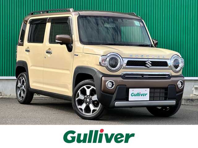 スズキ ハスラー Jスタイル Ⅱ 宮城県 2022(令4)年 2.9万km シフォンアイボリーメタリック/ウッディブラウン2トーンルーフ 全方位モニター付きメモリーナビゲーション/・メモリーナビ/・すれ違い支援機能/・9インチディスプレイ/・地デジTV/・CD/DVD/・Bluetooth/・スマートフォン連携/・USBソケット/・全方位モニター用カメラ/＝＝＝/ワンオーナー/セーフティサポート/・デュアルカメラブレーキサポート/・誤発進抑制機能/・車線逸脱抑制機能/・車線逸脱警報機能/・ふらつき警報機能/・先行車発進お知らせ機能/・アダプティブクルーズコントロール/・ハイビームアシスト/・標識認識機能/・後退時ブレーキサポート/・後方誤発進抑制機能/リアパーキングセンサー/ビルトインETC/ドライブレコーダー/シートヒーター/革巻きステアリング/ステアリングスイッチ/LEDヘッドランプ/フォグランプ/オートライト/純正15インチAW/純正フロアマット/W/サイド/カーテンエアバッグ