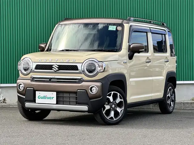 スズキ ハスラー Jスタイル Ⅱ 宮城県 2022(令4)年 2.9万km シフォンアイボリーメタリック/ウッディブラウン2トーンルーフ 全方位モニター付きメモリーナビゲーション/・メモリーナビ/・すれ違い支援機能/・9インチディスプレイ/・地デジTV/・CD/DVD/・Bluetooth/・スマートフォン連携/・USBソケット/・全方位モニター用カメラ/＝＝＝/ワンオーナー/セーフティサポート/・デュアルカメラブレーキサポート/・誤発進抑制機能/・車線逸脱抑制機能/・車線逸脱警報機能/・ふらつき警報機能/・先行車発進お知らせ機能/・アダプティブクルーズコントロール/・ハイビームアシスト/・標識認識機能/・後退時ブレーキサポート/・後方誤発進抑制機能/リアパーキングセンサー/ビルトインETC/ドライブレコーダー/シートヒーター/革巻きステアリング/ステアリングスイッチ/LEDヘッドランプ/フォグランプ/オートライト/純正15インチAW/純正フロアマット/W/サイド/カーテンエアバッグ