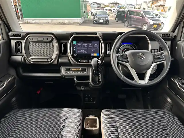 スズキ ハスラー Jスタイル Ⅱ 宮城県 2022(令4)年 2.9万km シフォンアイボリーメタリック/ウッディブラウン2トーンルーフ 全方位モニター付きメモリーナビゲーション/・メモリーナビ/・すれ違い支援機能/・9インチディスプレイ/・地デジTV/・CD/DVD/・Bluetooth/・スマートフォン連携/・USBソケット/・全方位モニター用カメラ/＝＝＝/ワンオーナー/セーフティサポート/・デュアルカメラブレーキサポート/・誤発進抑制機能/・車線逸脱抑制機能/・車線逸脱警報機能/・ふらつき警報機能/・先行車発進お知らせ機能/・アダプティブクルーズコントロール/・ハイビームアシスト/・標識認識機能/・後退時ブレーキサポート/・後方誤発進抑制機能/リアパーキングセンサー/ビルトインETC/ドライブレコーダー/シートヒーター/革巻きステアリング/ステアリングスイッチ/LEDヘッドランプ/フォグランプ/オートライト/純正15インチAW/純正フロアマット/W/サイド/カーテンエアバッグ