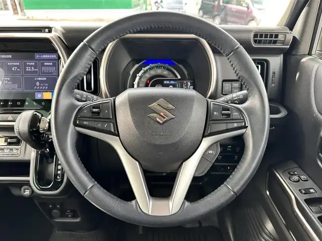 スズキ ハスラー Jスタイル Ⅱ 宮城県 2022(令4)年 2.9万km シフォンアイボリーメタリック/ウッディブラウン2トーンルーフ 全方位モニター付きメモリーナビゲーション/・メモリーナビ/・すれ違い支援機能/・9インチディスプレイ/・地デジTV/・CD/DVD/・Bluetooth/・スマートフォン連携/・USBソケット/・全方位モニター用カメラ/＝＝＝/ワンオーナー/セーフティサポート/・デュアルカメラブレーキサポート/・誤発進抑制機能/・車線逸脱抑制機能/・車線逸脱警報機能/・ふらつき警報機能/・先行車発進お知らせ機能/・アダプティブクルーズコントロール/・ハイビームアシスト/・標識認識機能/・後退時ブレーキサポート/・後方誤発進抑制機能/リアパーキングセンサー/ビルトインETC/ドライブレコーダー/シートヒーター/革巻きステアリング/ステアリングスイッチ/LEDヘッドランプ/フォグランプ/オートライト/純正15インチAW/純正フロアマット/W/サイド/カーテンエアバッグ