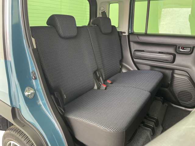 スズキ ハスラー Jスタイル 愛知県 2022(令4)年 3.3万km デニムブルー ガンメタリック 2トーン 社外SDナビ/（BT／AM／FM／DVD/CD/HDMI)/バックカメラ/シートヒーター（運転席＋助手席）/衝突軽減システム/LEDヘッドライト/フォグライト/ルーフレール/ビルトインETC/スペアキー　一本/保証書/取り扱い説明書