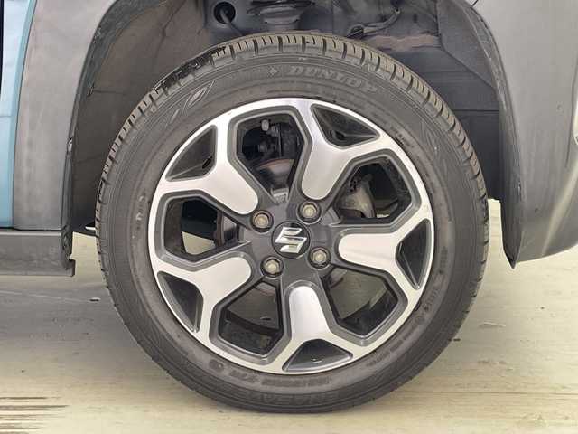 スズキ ハスラー Jスタイル 愛知県 2022(令4)年 3.3万km デニムブルー ガンメタリック 2トーン 社外SDナビ/（BT／AM／FM／DVD/CD/HDMI)/バックカメラ/シートヒーター（運転席＋助手席）/衝突軽減システム/LEDヘッドライト/フォグライト/ルーフレール/ビルトインETC/スペアキー　一本/保証書/取り扱い説明書