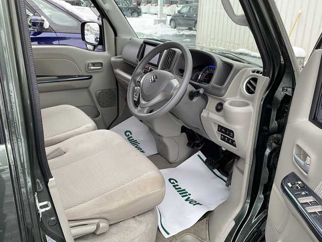 スズキ エブリィ ワゴン PZターボ スペシャル 道北・旭川 2021(令3)年 4.3万km クールカーキPM /ワンオーナー//４ＷＤ・ターボ//スマートキー//両側パワースライドドア//左側オートステップ//純正ＳＤナビ//ＣＤ・ＤＶＤ・ＳＤ・ＢＴ・フルセグ//バックカメラ//デュアルカメラブレーキサポート//先行車発進お知らせ//ハイビームアシスト//前後誤発進抑制機能//車線逸脱警報//後退時ブレーキサポート//ステアリングリモコン//Ｄ席ヒーター//ミラーヒーター//ＬＥＤヘッドライト//オートライト//フォグライト//社外前後ドライブレコーダー//社外１４インチアルミ冬タイヤ//純正14インチアルミ夏タイヤ積込//保証書//スペアキー×１