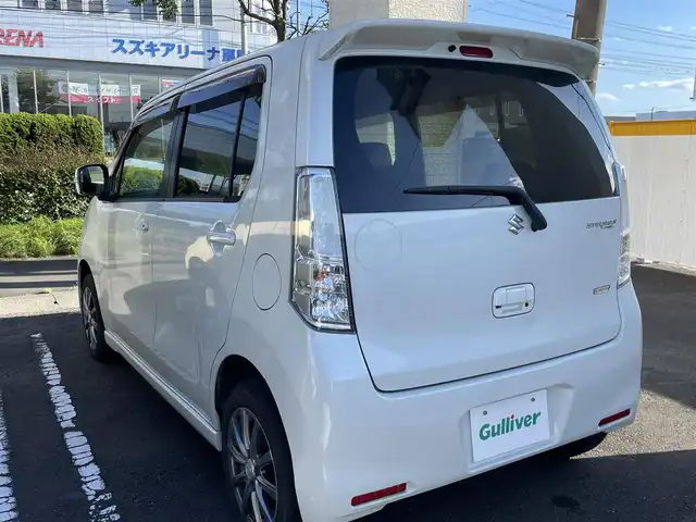 スズキ ワゴンＲ スティングレー X 宮城県 2014(平26)年 7.8万km パールホワイト 社外メモリーナビ/ワンセグTV/HIDヘッドライト/バックカメラ/スマートキー/社外１４インチAW