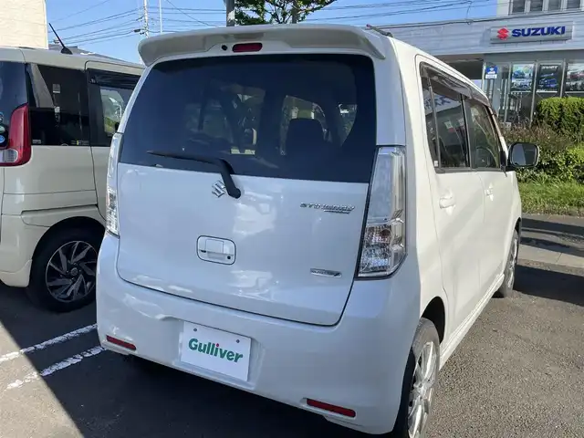 スズキ ワゴンＲ スティングレー X 宮城県 2014(平26)年 7.8万km パールホワイト 社外メモリーナビ/ワンセグTV/HIDヘッドライト/バックカメラ/スマートキー/社外１４インチAW