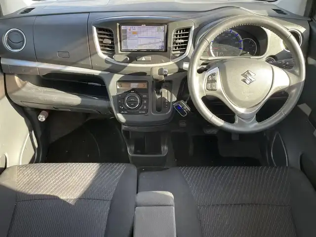 スズキ ワゴンＲ スティングレー X 宮城県 2014(平26)年 7.8万km パールホワイト 社外メモリーナビ/ワンセグTV/HIDヘッドライト/バックカメラ/スマートキー/社外１４インチAW