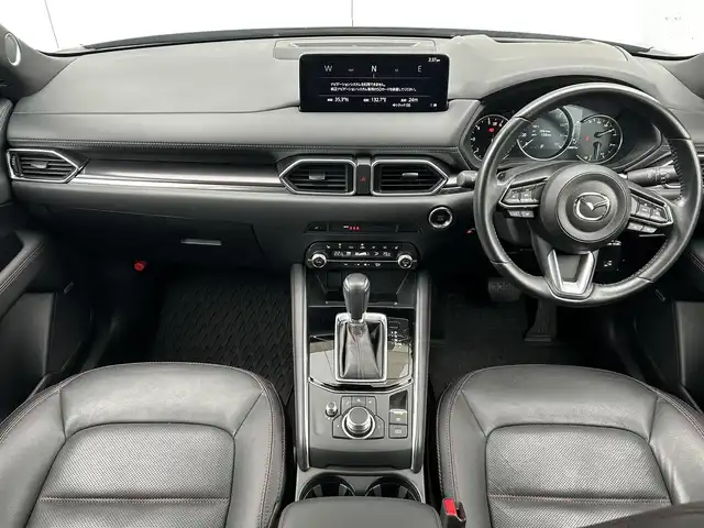マツダ ＣＸ－５ XD スポーツアピアランス 島根県 2022(令4)年 3.4万km ジェットブラックマイカ ワンオーナー/純正ナビ　/(フルセグTV/ＤＶＤ再生/Ｂｌｕｅｔｏｏｔｈ接続)　/全方位カメラ　/ＢＯＳＥサウンドスピーカー/フリップダウンモニター(ALPINE)　　/前後ドライブレコーダー　/ＥＴＣ　/前席パワーシート/全席シートヒーター　/ステアリングヒーター/パドルシフト/電動パーキングブレーキ/レーダークルーズコントロール/前後コーナーセンサー/レーンアシスト/衝突軽減ブレーキ/横滑り防止装置/アイドリングストップ/スマートキー/プッシュスタート/純正LEDヘッドライト/純正19インチアルミホイール/純正フロアマット/保証書・取説・スペアキー1本/　