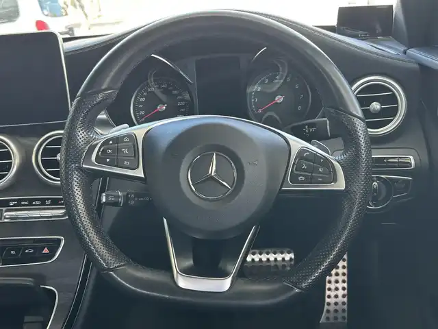 メルセデス・ベンツ Ｃ２００ アバンギャルド AMGライン 兵庫県 2016(平28)年 9.9万km ポーラホワイト ワンオーナー/純正HDDナビ/ワンセグテレビ/バックカメラ/アイドリングストップ/クルーズコントロール/プッシュスタート/センターコンソール/パドルシフト/パワーバックドア/純正ルフロアマット/前後コーナーセンサー/スマートキー/電動格納ミラー/純正アルミ18インチ