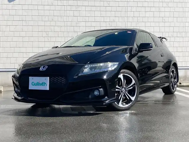 ホンダ ＣＲ－Ｚ α マスターレーベル 静岡県 2016(平28)年 6.7万km スマートブラック シティブレーキアクティブシステム/Hondaインターナビ/　　AM FM CD DVD Bluetooth USB /フルセグTV/バックモニター/ETC/シートヒーター/クルーズコントロール/電動パーキングブレーキ/6速MT/リアスポイラー/LEDヘッドライト/オートライト/純正17インチアルミホイール/電動格納ミラー/スマートキー/プッシュステート