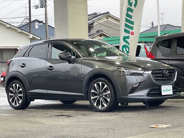 マツダ ＣＸ－３ XD プロアクティブ 愛媛県 2018(平30)年 2.5万km マシーングレープレミアムM ワンオーナー/純正ナビ/・フルセグ/CD/DVD/BT/全方位カメラ/ETC/クルーズコントロール/前後ドライブレコーダー/衝突軽減ブレーキ/レーンキープアシスト/ステアリングスイッチ/パドルシフト/ブラインドスポットモニター/ヘッドアップディスプレイ/ハーフレザーシート/オートライト/スマートキー/プッシュスタート/スペアキー