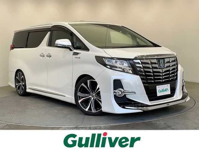 トヨタ アルファードハイブリット SR Cパッケージ 栃木県 2016(平28)年 4万km ホワイトパールクリスタルシャイン トヨタセーフティセンス/・プリクラッシュセーフティ/・先行車発進告知機能/・オートマチックハイビーム/・レーダークルーズコントロール/・クリアランスソナー/・パーキングサポートブレーキ/・ロードサインアシスト/・パノラミックビューモニター/モデリスタエアロ/20インチモデリスタ純正ホイール/サンルーフ/JBLオーディオ/TEIN車高調/SILKBLAZE　LEDミラー/後席モニター/パワーシート/シートヒーター/ステアリングヒーター/シートメモリー/両側パワースライドドア/100V電源/MTモード付きAT/BREMBOキャリパー風塗装/LEDヘッドライト/ETC