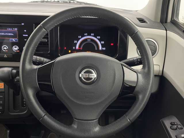 日産 モコ X 宮崎県 2015(平27)年 5.9万km スノーパールホワイト 純正ディスプレイ付きオーディオ/ＣＤ　ＵＳＢ　ＡＭ　ＦＭ/バックカメラ/アイドリングストップ/プッシュスタート/スマートキー２個/純正フロアマット/純正１４インチＡＷ/保証書/取扱説明書