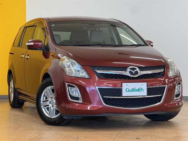 マツダ ＭＰＶ 23S Lパッケージ 群馬県 2013(平25)年 6.4万km カッパーレッドマイカ 社外ＳＤナビ/　AM/FM/Bluetooth/フルセグTV/BOSEサウンドシステム/ベースボックス付8スピーカー/純正16インチAW/電動格納ミラー/電動リアゲート/ステアリングスイッチ/両側パワースライドドア/AAC/リアオートエアコン/レザーシート/シートヒーター/アルパインフリップダウンモニター/ビルトインETC