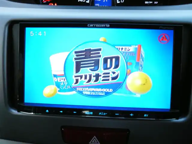 ダイハツ ムーヴ カスタム G 静岡県 2011(平23)年 3.8万km パールホワイトⅢ 禁煙車/carrozzeria SDナビ/（CD/DVD/BT/AM/FM/フルセグTV)/プッシュスタート・スマートキー/オートライト/HIDヘッドライト/革巻きステアリングホイール/保証書・取扱説明書