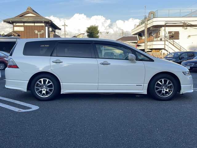 ホンダ オデッセイ M エアロ HDDナビスペシャル 東京都 2008(平20)年 6.8万km プレミアムホワイトパール HDDナビ/バックカメラ/フリップダウンモニター/ETC