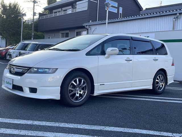 ホンダ オデッセイ M エアロ HDDナビスペシャル 東京都 2008(平20)年 6.8万km プレミアムホワイトパール HDDナビ/バックカメラ/フリップダウンモニター/ETC