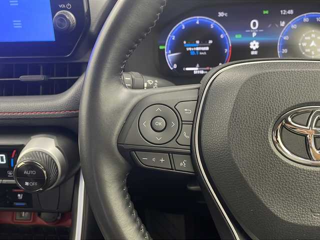 トヨタ ＲＡＶ４ アドベンチャー オフロードPKGⅡ 栃木県 2023(令5)年 5.2万km アティチュードブラックマイカ 黒革シート/純正10.5型ディスプレイ/　フルセグＴＶ/Ｂｌｕｅｔｏｏｔｈ/Ｍｉｒａｃａｓｔ/　USB/FM/AM/プリクラッシュセーフティ/コーナーセンサー/ブラインドスポットモニター/レーダークルーズコントロール/ダウンヒルアシストコントロール/シートヒーター/エアシート/ステアリングヒーター/パワーバックドア/オートマチックハイビーム/LEDヘッドライト/メモリーシート/ETC2.0/純正フロアマット