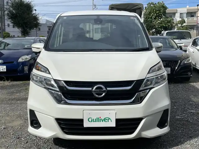 日産 セレナ S 東京都 2016(平28)年 6万km ブリリアントホワイトパール 社外メモリナビ/(フルセグTV/Bluetooth/DVD/SD/USB)/バックカメラ/ETC/前方ドライブレコーダー/片側パワースライドドア/クルーズコントロール/インテリジェントエマージェンシーブレーキ/車線逸脱警報機能/横滑り防止装置/スマートキー/オートライト/純正フロアマット/スペアキー1本/取扱説明書/保証書