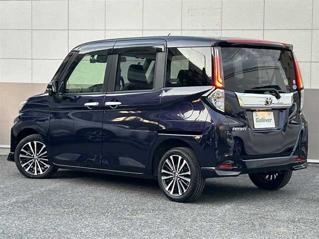 トヨタ ルーミー カスタムG－T 東京都 2020(令2)年 1.2万km クールバイオレットクリスタルシャイン ワンオーナー/純正SDナビ/　フルセグTV/DVD/CD/Bluetooth/バックカメラ/コンフォートビューパッケージ/ナビレディパッケージ/両側パワースライドドア/純正プレミアムシートカバー/スマートアシスト/衝突回避支援ブレーキ/車線逸脱警報/ブレーキ制御発進お知らせ/アダプティブドライビングビーム/アダプティブクルーズコントロール/衝突警報/ふらつき警報/サイドビューランプ/コーナーセンサー/路側逸脱警報/標識認識機能/LEDヘッドライト/LEDフォグランプ/オートライト/シートヒーター/純正ドライブレコーダー/ビルトインETC/純正15インチアルミホイール/革巻きステアリングホイール/ステアリングスイッチ/HDMI/電動オート格納ミラー/ウインカーミラー/プッシュスタート/スマートキー×2/純正フロアマット/純正ドアバイザー/保証書/取扱説明書