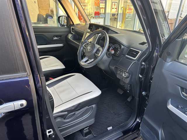 トヨタ ルーミー カスタムG－T 東京都 2020(令2)年 1.2万km クールバイオレットクリスタルシャイン ワンオーナー/純正SDナビ/　フルセグTV/DVD/CD/Bluetooth/バックカメラ/コンフォートビューパッケージ/ナビレディパッケージ/両側パワースライドドア/純正プレミアムシートカバー/スマートアシスト/衝突回避支援ブレーキ/車線逸脱警報/ブレーキ制御発進お知らせ/アダプティブドライビングビーム/アダプティブクルーズコントロール/衝突警報/ふらつき警報/サイドビューランプ/コーナーセンサー/路側逸脱警報/標識認識機能/LEDヘッドライト/LEDフォグランプ/オートライト/シートヒーター/純正ドライブレコーダー/ビルトインETC/純正15インチアルミホイール/革巻きステアリングホイール/ステアリングスイッチ/HDMI/電動オート格納ミラー/ウインカーミラー/プッシュスタート/スマートキー×2/純正フロアマット/純正ドアバイザー/保証書/取扱説明書