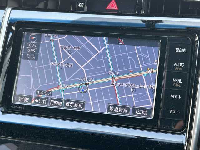 トヨタ ハリアー エレガンス 広島県 2016(平28)年 14.4万km ブラック ワンオーナー/純正SDナビ/地デジTV/【NSZT-W64】/・純正CD/DVD/・Bluetooth/・SD/バックカメラ/デジタルインナーミラー/社外17インチアルミ/革巻きステアリング/電動格納ウィンカーミラー/ETC/スマートキー/スペアキー（スマートキー）/純正フロアマット/保証書/取扱説明書/ナビ取扱説明書