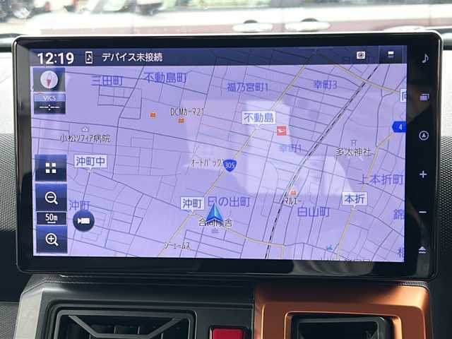 ダイハツ タフト G 石川県 2023(令5)年 1.7万km レイクブルーメタリック 純正１０インチナビ（CD/DVD/Bluetooth/HDMI）　/フルセグ　/ETC/ドライブレコーダー/全方位カメラ　/シートヒーター　/スカイルーフ　/4WD/本革ステアリング　/ワンオーナー　/衝突被害軽減システム/ABS/横滑り防止装置/LEDヘッドライト/オートライト