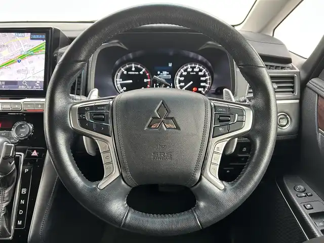 三菱 デリカＤ：５ P 福岡県 2022(令4)年 3.4万km アメジストブラック ALPINE11型ナビ(フルセグTV/CD/DVD/BT)/全方位/ブラインドスポット/オートホールド/後席フリップダウンモニター/クルコン/両側電動/ドラレコ/電動リア/ETC/シートヒーター/ハンドルヒーター/USB/HDMI/純正LED/純正アルミホイール/プッシュスタート/スマートキー