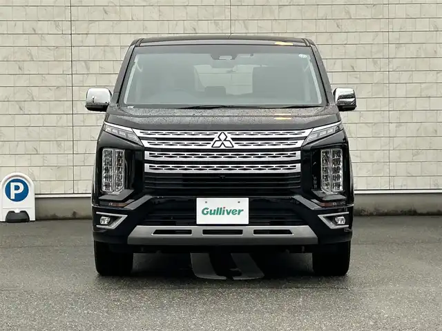 三菱 デリカＤ：５ P 福岡県 2022(令4)年 3.4万km アメジストブラック ALPINE11型ナビ(フルセグTV/CD/DVD/BT)/全方位/ブラインドスポット/オートホールド/後席フリップダウンモニター/クルコン/両側電動/ドラレコ/電動リア/ETC/シートヒーター/ハンドルヒーター/USB/HDMI/純正LED/純正アルミホイール/プッシュスタート/スマートキー