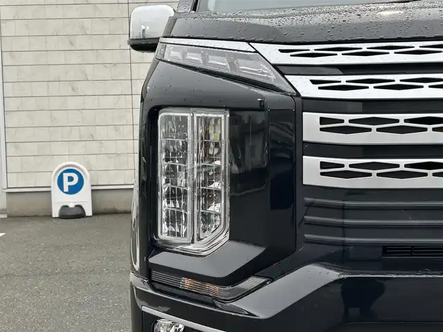 三菱 デリカＤ：５ P 福岡県 2022(令4)年 3.4万km アメジストブラック ALPINE11型ナビ(フルセグTV/CD/DVD/BT)/全方位/ブラインドスポット/オートホールド/後席フリップダウンモニター/クルコン/両側電動/ドラレコ/電動リア/ETC/シートヒーター/ハンドルヒーター/USB/HDMI/純正LED/純正アルミホイール/プッシュスタート/スマートキー