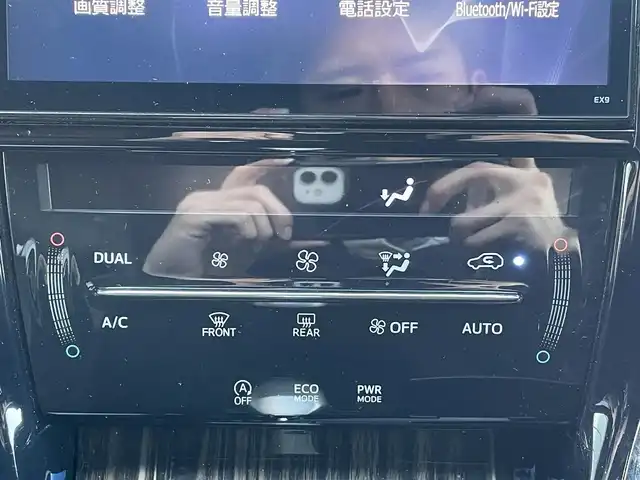 トヨタ ハリアー エレガンス 佐賀県 2016(平28)年 8.5万km ブラック サンルーフ　アルパインナビ　フルセグＴＶ　ＥＴＣ　ハーフレザーシート　シートヒーター　パワーシート　純正１７インチＡＷ　ＬＥＤヘッドライト　オートライト　革巻きステアリング　プッシュスタート　取扱説明書　保証書