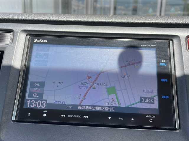 ホンダ Ｎ ＷＧＮ カスタム G 静岡県 2014(平26)年 7.4万km プレミアムゴールドパープルパール 【主要装備】/純正ナビ　/フルセグテレビ　/ステアリングスイッチ　/プッシュスタート　/スマートキー　/ＥＴＣ車載器　/キセノンヘッドライト　/純正１４インチアルミホイール　/オートライト　/横滑り防止機能　/スペアキー有り