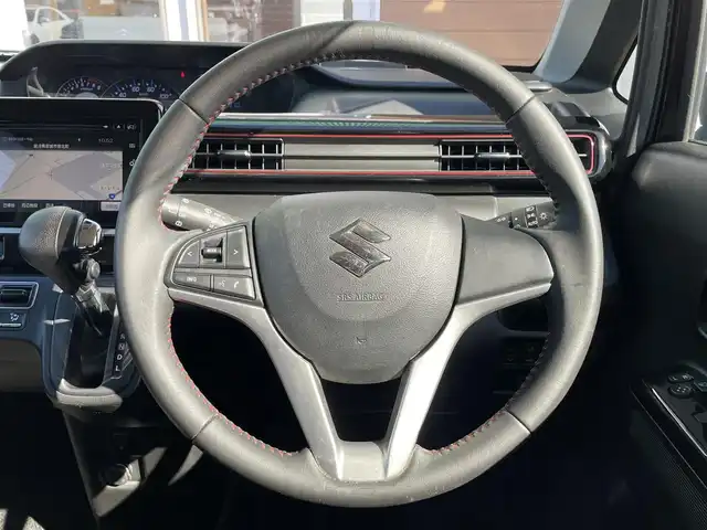 スズキ ワゴンＲ スティングレー HYBRID X 宮崎県 2017(平29)年 8.6万km ムーンライトバイオレットPM 純正ナビ/・Bluetooth/CD/DVD/フルTV/全方位モニター/プッシュスタート/スズキセーフティサポート/レーンキープアシスト/D席シートヒーター/LEDヘッドライト/フォグランプ/オートライト/純正14インチAW/純正フロアマット