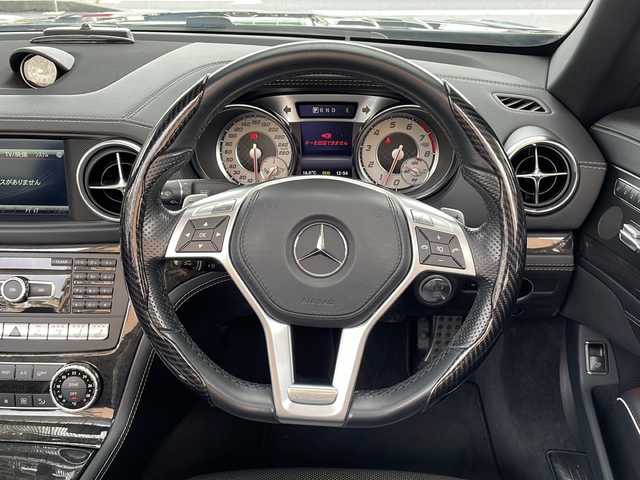メルセデス・ベンツ ＳＬ３５０ AMGスポーツパッケージ 大阪府 2014(平26)年 5.3万km オブシディアンブラック 純正ナビ/フルセグTV/Bluetooth/バックカメラ/衝突軽減ブレーキ/レーンキープアシスト/ブラインドスポットアシスト/レーダークルーズコントロール/レザーシート/シートヒーター/エアーシート/スマートキー/プッシュスタート/キセノンライト