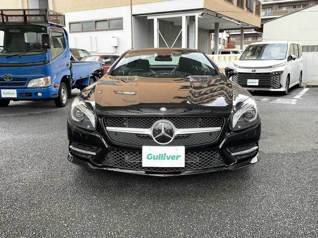 メルセデス・ベンツ ＳＬ３５０ AMGスポーツパッケージ 大阪府 2014(平26)年 5.3万km オブシディアンブラック 純正ナビ/フルセグTV/Bluetooth/バックカメラ/衝突軽減ブレーキ/レーンキープアシスト/ブラインドスポットアシスト/レーダークルーズコントロール/レザーシート/シートヒーター/エアーシート/スマートキー/プッシュスタート/キセノンライト