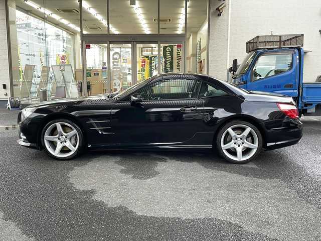 メルセデス・ベンツ ＳＬ３５０ AMGスポーツパッケージ 大阪府 2014(平26)年 5.3万km オブシディアンブラック 純正ナビ/フルセグTV/Bluetooth/バックカメラ/衝突軽減ブレーキ/レーンキープアシスト/ブラインドスポットアシスト/レーダークルーズコントロール/レザーシート/シートヒーター/エアーシート/スマートキー/プッシュスタート/キセノンライト