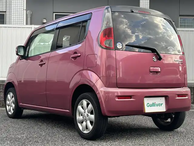 スズキ ＭＲワゴン 10thアニバーサリーリミテッド 愛知県 2012(平24)年 9.7万km カシスピンクパールメタリック ワンオーナー/純正オーディオ(FM/AM/CD/USB)/特別仕様車/バックカメラ/フォグランプ/純正AW14インチ/電動格納ミラー/純正フロアマット/ETC/ドアバイザー/プッシュスタート/スマートキー/ABS/ステアリングリモコン/取扱説明書・保証書