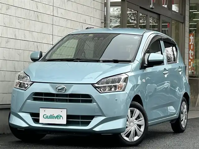 ダイハツ ミラ イース X リミテッド SAⅢ 埼玉県 2022(令4)年 0.6万km スカイブルーメタリック ・禁煙車/・登録時走行6009km/・レーダーブレーキ/・純正ナビゲーション/・CD/DVD/Bluetooth/DTV/・バックカメラ/・LEDヘッドライト/・オートハイビーム/・FRコーナーセンサー/・フロアマット/・ドアバイザー/・USBポート/・スペアキー/・新車保証書/・取扱説明書