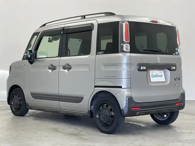 スズキ スペーシア ギア HYBRID XZターボ 埼玉県 2020(令2)年 1.4万km スチールシルバーM メモリナビ/BT、CD、DVD、SD、iPod、フルセグTV、USB/全方位モニター/ETC/前後ドライブレコーダー/D/Nシートヒーター/両側パワースライドドア/クルーズコントロール/TVキャンセラー/前後ドライブレコーダー/オートライト/ヘッドアップディスプレイ/パドルシフト