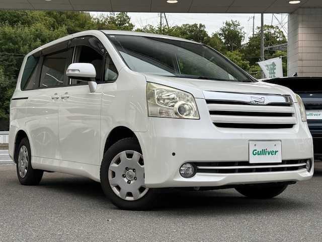 トヨタ ノア X Lセレクション 大阪府 2009(平21)年 8.8万km ホワイトパールクリスタルシャイン /禁煙車//純正DVDナビ/NDDN-W58//AM/FM/CD/DVD//ワンセグテレビ//パワースライドドア//コーナーセンサー//前後ドライブレコーダー//フォグランプ//取扱説明書//保証書