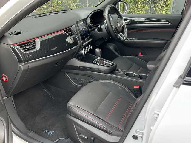 ルノー ルノー アルカナ RSライン マイルドハイブリッド 広島県 2023(令5)年 0.9万km パール 純正ディスプレイオーディオ/BT/AppleCarPlay/AndoroidAuto/全方位カメラ/アクティブブレーキ/車間距離警告/標識認識/レーンキープアシスト/死角警告/パドルシフト/シートヒーター/パワーシート/ステアリングヒーター/パドルシフト/置くだけ充電/ステアリングスイッチ/LEDヘッドライト/オートライト/スマートキー/プッシュスタート/ETC/純正フロアマット/純正アルミホイール/保証書・取扱説明書