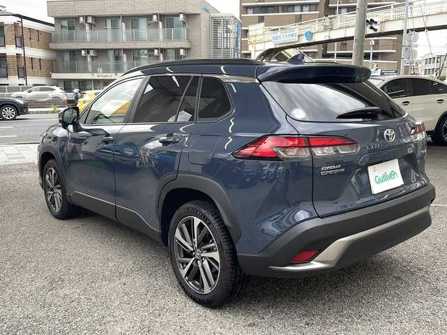 トヨタ カローラ クロス ハイブリッド Z 兵庫県 2024(令6)年 0.7万km マッシブグレー ワンオーナー/純正ディスプレイオーディオ/　Bluetooth/AM/FM/フルセグテレビ/バックカメラ/純正ビルトインETC/パワーシート（D席）/シートヒーター（D+N席）/パワーバックドア/ステアリングスイッチ/アイドリングストップ/レーダークルーズコントロール/アンチロック・ブレーキ・システム/レーンキープアシスト/前後コーナーセンサー/横滑り防止装置/衝突被害軽減システム/純正フロアマット/純正アルミホイール（R18）/パワーステアリング/パワーウィンドウ/エアバッグ（）/カーテンエアバッグ/LEDヘッドライト/オートマチックハイビーム/スマートキー/スペアキー（1本）/保証書/取扱説明書