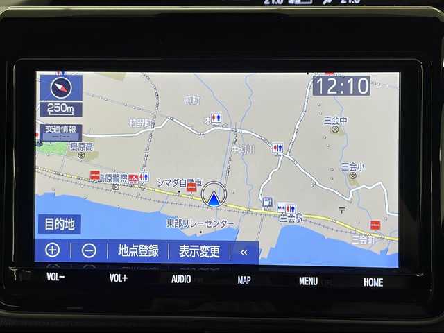 トヨタ エスクァイア Gi 長崎県 2019(令1)年 1.5万km ホワイトパールクリスタルシャイン 純正9インチナビ/（CD/DVD/フルセグ/BTA）/・ミュージックサーバー/・バックカメラ/トヨタセーフティセンス/・プリクラッシュセーフティ/・先行者発信告知/・誤発信抑制装置/・レーンディパーチャーアラート/両側パワースライド/純正12.1インチフリップダウン/黒レザーシート/コーナーセンサー/オートハイビーム/前席シートヒーター/LEDヘッドライト/純正フロアマット/純正バイザー/ETC/オートリトラミラー/ステアリングスイッチ/フォグライト
