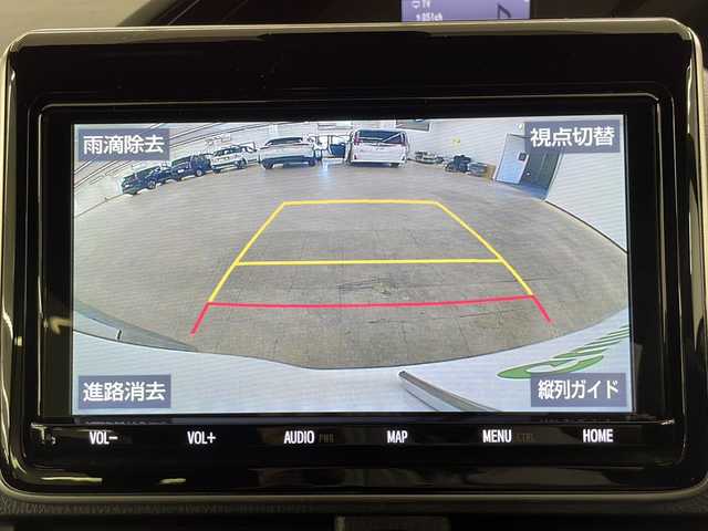 トヨタ エスクァイア Gi 長崎県 2019(令1)年 1.5万km ホワイトパールクリスタルシャイン 純正9インチナビ/（CD/DVD/フルセグ/BTA）/・ミュージックサーバー/・バックカメラ/トヨタセーフティセンス/・プリクラッシュセーフティ/・先行者発信告知/・誤発信抑制装置/・レーンディパーチャーアラート/両側パワースライド/純正12.1インチフリップダウン/黒レザーシート/コーナーセンサー/オートハイビーム/前席シートヒーター/LEDヘッドライト/純正フロアマット/純正バイザー/ETC/オートリトラミラー/ステアリングスイッチ/フォグライト