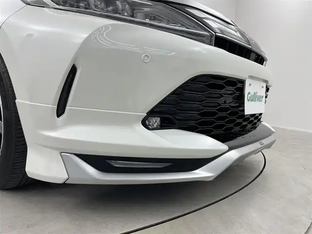 トヨタ ハリアー プレミアム 埼玉県 2018(平30)年 4.2万km ホワイトパールクリスタルシャイン モデリスタエアロ　ＨＫＳマフラー　ＡＬＰＩＮＥ１０型ナビ　テイン車高調　バックカメラ　追従走行　フルセグＴＶ　電動リアゲート　ハーフレザー　ＥＴＣ　前後ドライブレコーダー　デジタルインナーミラー