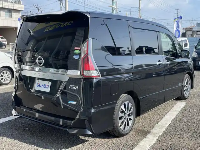 日産 セレナ ハイウェイスター 徳島県 2016(平28)年 10.3万km ダイヤモンドブラック (株)IDOMが運営する【じしゃロン徳島店】の自社ローン対象車両になります。こちらは現金ご利用時の価格です。自社ローンご希望の方は別途その旨お申付け下さい。”/純正9型ナビゲーション	/（フルセグ/CD/DVD/Bluetooth/Blu-ray)/ミラー型アラウンドビューモニター/フリップダウンモニター/ＥＴＣ/エマージェンシーブレーキ/トラクションコントロール/ECOモード切替/アイドリングストップ/両側パワースライドドア									/ハンズフリーオートスライドドア/前後コーナーセンサー/メッキドアハンドル/ＬＥＤヘッドライト/LEDデイライト/フォグランプ/クルーズコントロール/革巻きステアリング/電動格納ミラー/ステアリングリモコン/プッシュスタート/スマートキー						/スペアキー/Wエアバック