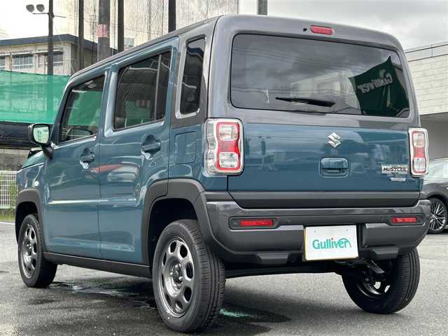 スズキ ハスラー HYBRID G 愛知県 2024(令6)年 0.1万km デニムブルー ガンメタリック 2トーン 登録時走行101km/後期型/ツートンルーフ/セーフティサポート/・デュアルカメラブレーキサポート/・誤発進抑制機能/・車線逸脱抑制機能/・車線逸脱警報機能/・ふらつき警報機能/・アダプティブクルーズコントロール/・ハイビームアシスト/・標識認識機能/・後退時ブレーキサポート/・後方誤発進抑制機能/・先行車発進お知らせ機能/リアパーキングセンサー/LEDライト/前席シートヒーター/スマートキー/保証書・取説/スペアキー