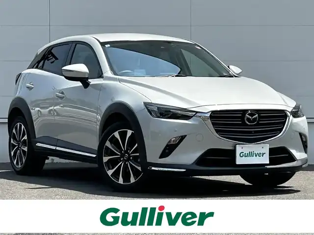 マツダ ＣＸ－３ 20SプロアクティブSパッケージ 佐賀県 2020(令2)年 3万km セラミックM スマートブレーキサポート/レーダークルーズコントロール/BSM　/パーキングセンサー　/純正SDナビ/・フルセグTV/BT/CD/DVD　/360°ビューモニター　/ハーフレザーシート　/シートヒーター　/LEDヘッドライト/フォグランプ/オートライト/革巻きステアリング/パドルシフト　/ステアリングヒーター/ステアリングスイッチ/純正18インチAW/前後ドライブレコーダー(ZDR-015)/ETC/プッシュスタート/スペアキー×１/取扱説明書/保証書