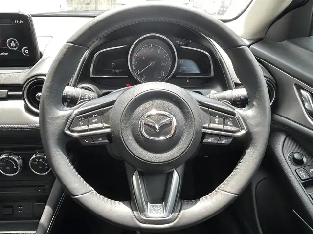 マツダ ＣＸ－３ 20SプロアクティブSパッケージ 佐賀県 2020(令2)年 3万km セラミックM スマートブレーキサポート/レーダークルーズコントロール/BSM　/パーキングセンサー　/純正SDナビ/・フルセグTV/BT/CD/DVD　/360°ビューモニター　/ハーフレザーシート　/シートヒーター　/LEDヘッドライト/フォグランプ/オートライト/革巻きステアリング/パドルシフト　/ステアリングヒーター/ステアリングスイッチ/純正18インチAW/前後ドライブレコーダー(ZDR-015)/ETC/プッシュスタート/スペアキー×１/取扱説明書/保証書