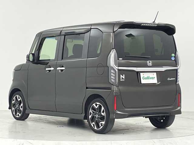 ホンダ Ｎ ＢＯＸ カスタム G L ターボ ホンダセンシング 大阪府 2020(令2)年 5.1万km プレミアムグラマラスブロンズP ホンダセンシング/　・衝突軽減ブレーキ/　・誤発進抑制機能/　・アダプティブクルーズコントロール/　・車線維持支援システム/　・パーキングセンサーシステム/　・ブラインドスポットインフォメーション/社外メモリナビ/　　CD/DVD/BT/フルセグTV/バックカメラ/両側パワースライドドア/LEDオートライト/フォグランプ/合皮ハーフレザーシート/シートヒーター/純正15インチアルミホイール/パドルシフト/スマートキー/ビルトインETC